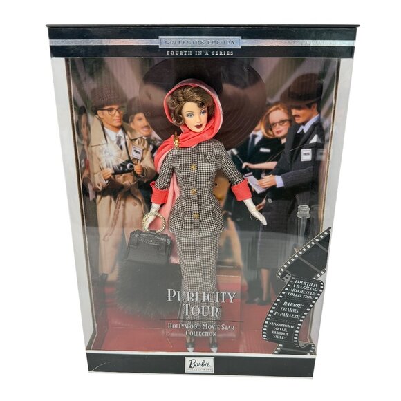 2000 Publicity Tour Barbie 27685 Hollywood Movie Star Collection NRFB - Picture 1 of 6